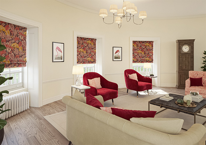 Leopard, Sunstone - Twist&Fit Roman Blind - Image 6